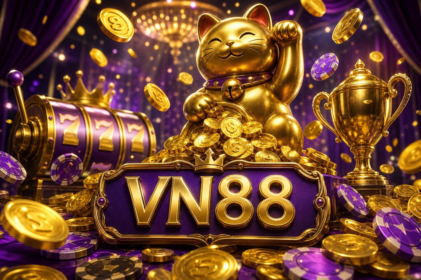 Ảnh bìa Wild Ace tại VN88 với chủ đề thẻ bài và giao diện giải trí